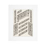 Decorative details of the West Staircase by John R. E. Watkins &ndash; 8 x 10&rdquo; mounted print